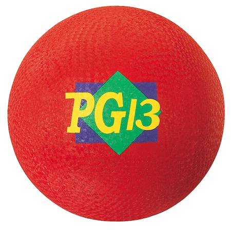 Martin Sports Martin Sports Playground Ball, 13", Red PG13R
